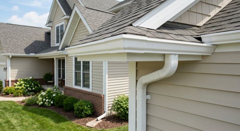Vinyl Gutters Installation Service